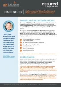 Assured Data Protection Case Study