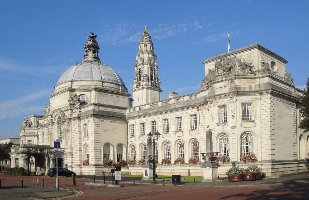An image of Cardiff City Council office